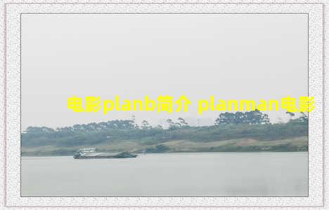 电影planb简介 planman电影